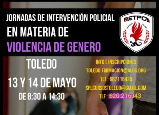 SPL CLM comprometidos contra la Violencia de Género. Jornadas SPL CLM y AUGC en Toledo 13 y 14 mayo