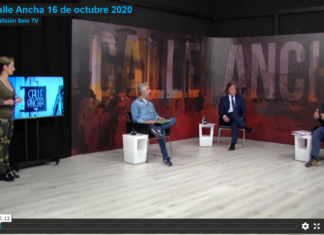 Intervención DEBATE VISIÓN6 TV Sindicato Profesional Policías Locales CLM Jueves 15 octubre 2020 – a partir del minuto 24’40»