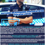 estudio reacciones psicopáticas policía local SIPOL 2024 COMPLETO